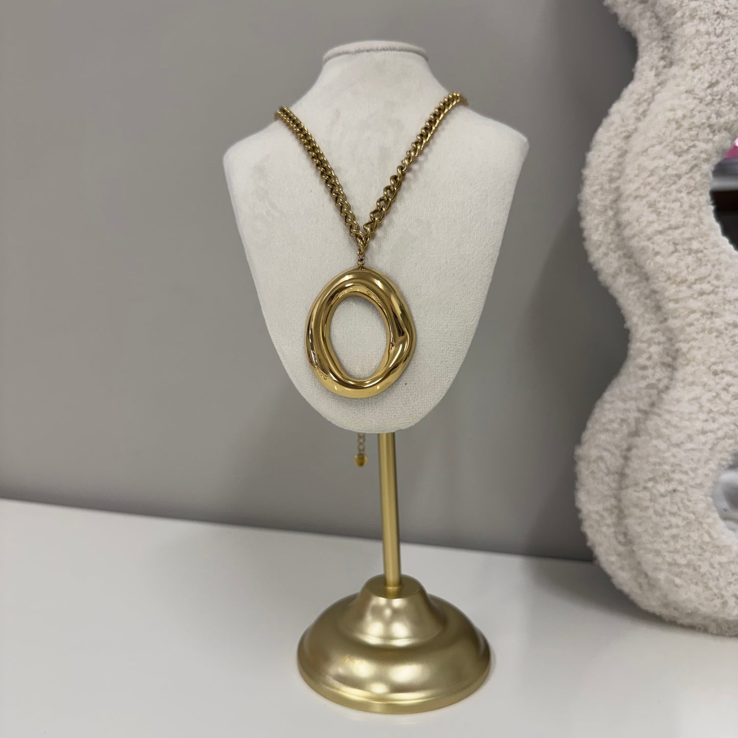 Big oval Ketting K035