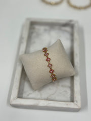 Lucky Spark Blush Armband S055