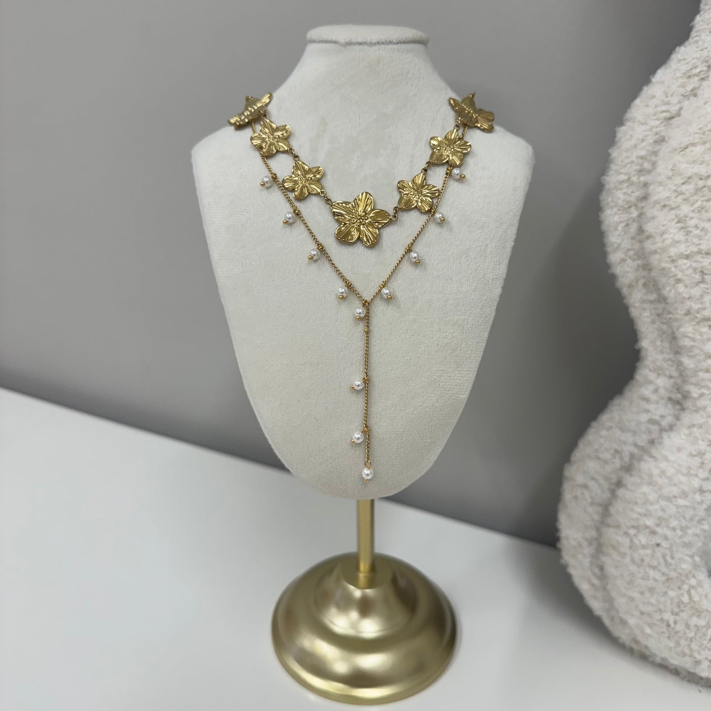 Floral bloom ketting K031