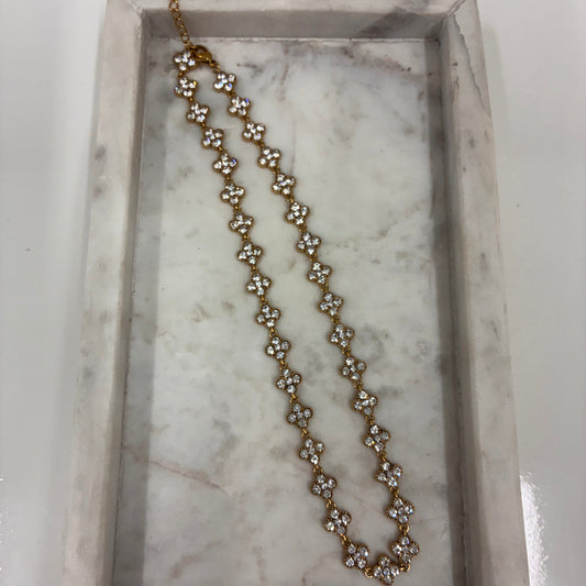 Lucky Spark Choker Crystal S055