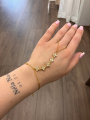 Lucky Spark Hand Chain Crystal S054