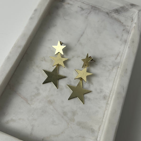 Solara Luxe Star Oorbellen o005