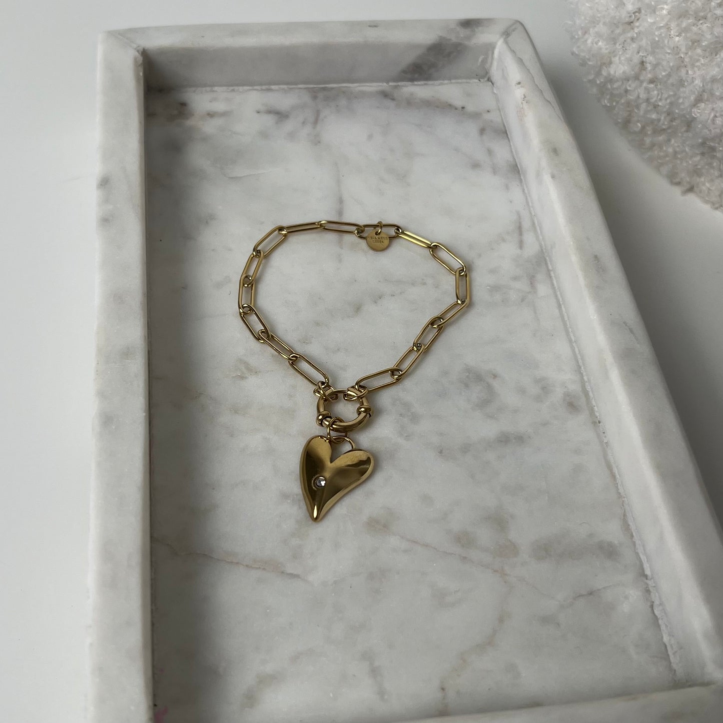 Diamond Heart Armband A006