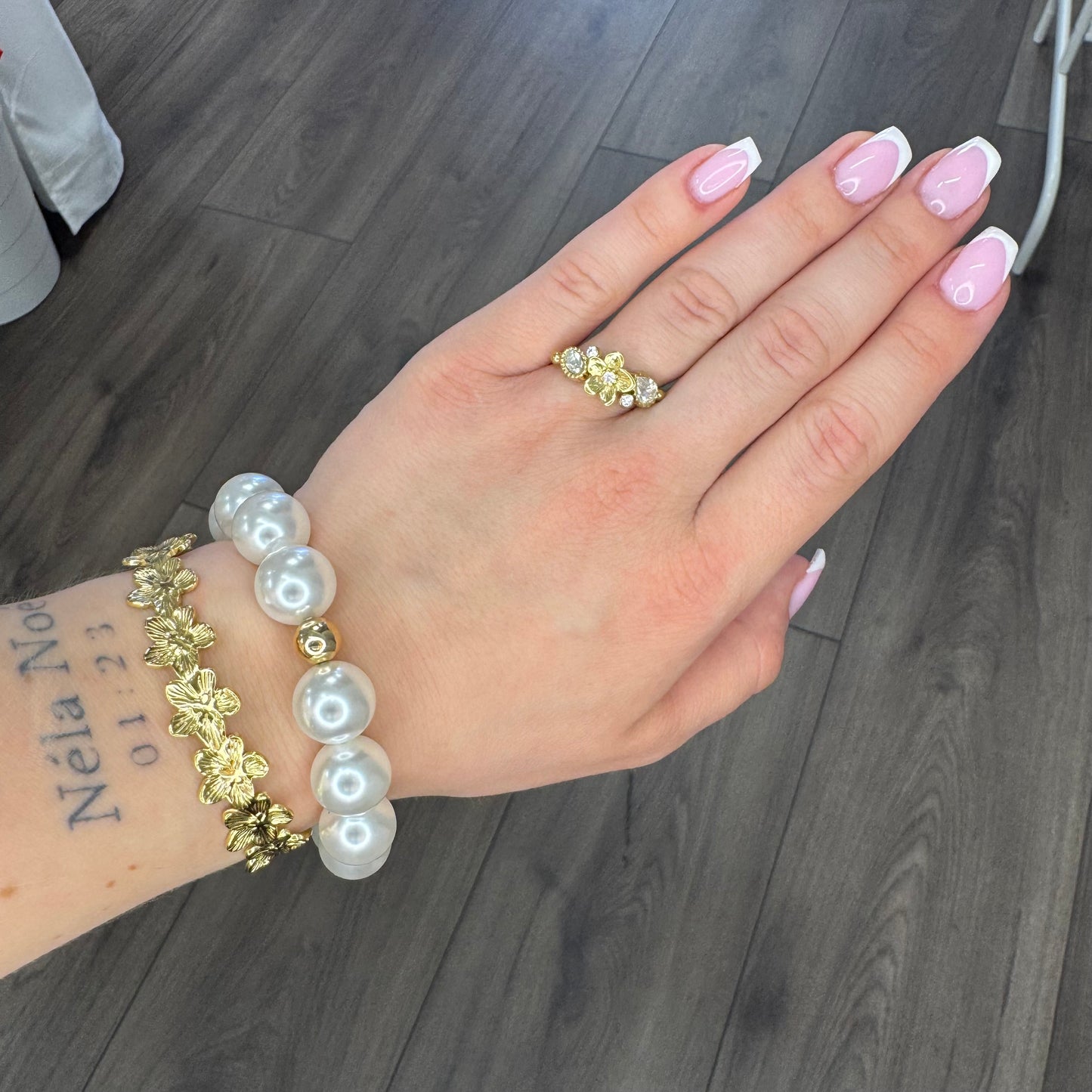 Endless summer Bloemen Bangle H003