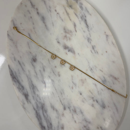 Clover Enkelbandje H045