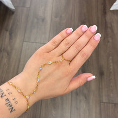 Franky diamond handchain A001