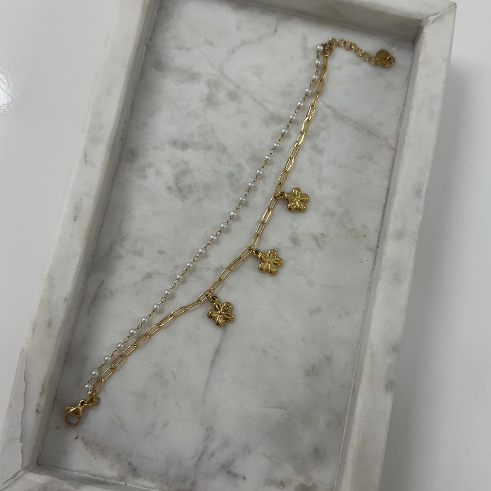 Mini Floral Armband A002