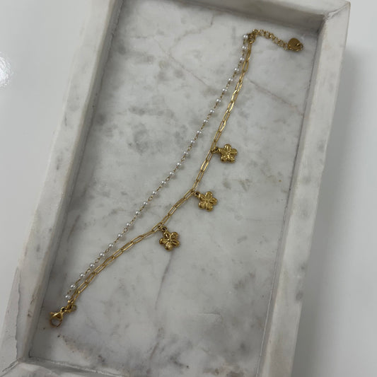 Mini Floral Armband A002