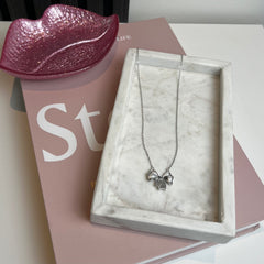 Luna bow Necklace K017