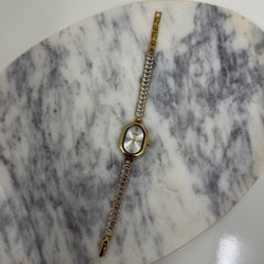 White diamond Watch