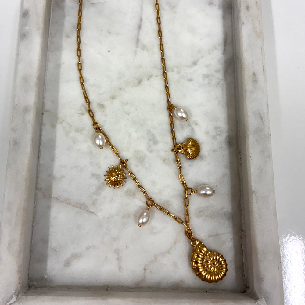 Mini Shell ketting S035