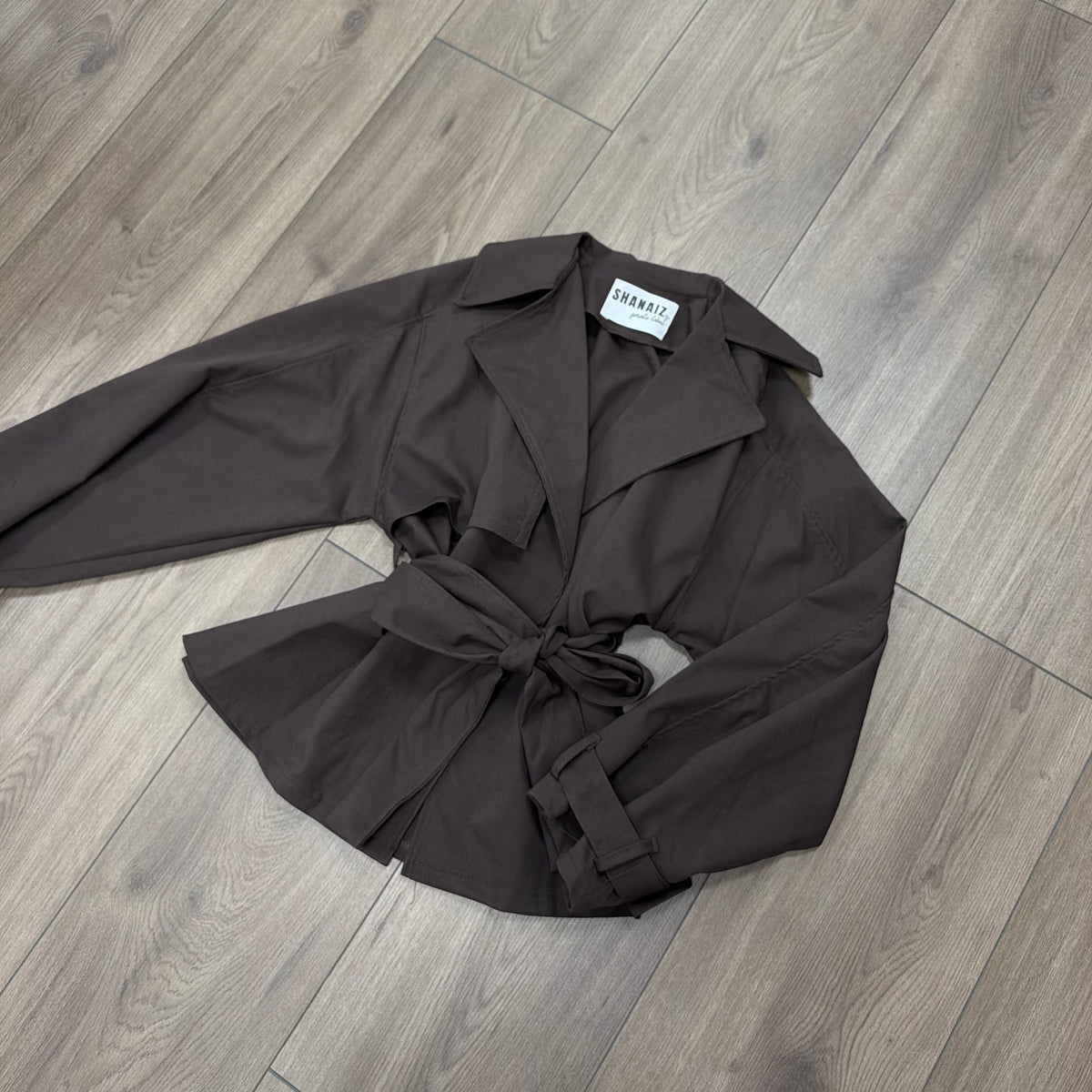 Chocolate Wrap Jacket