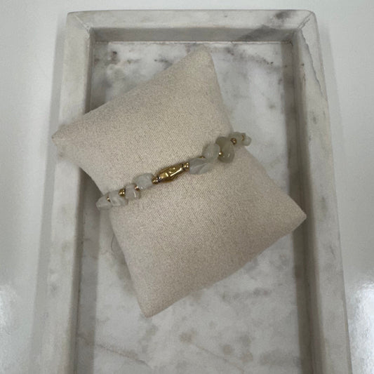Moonstone Sage Glow Armband S057